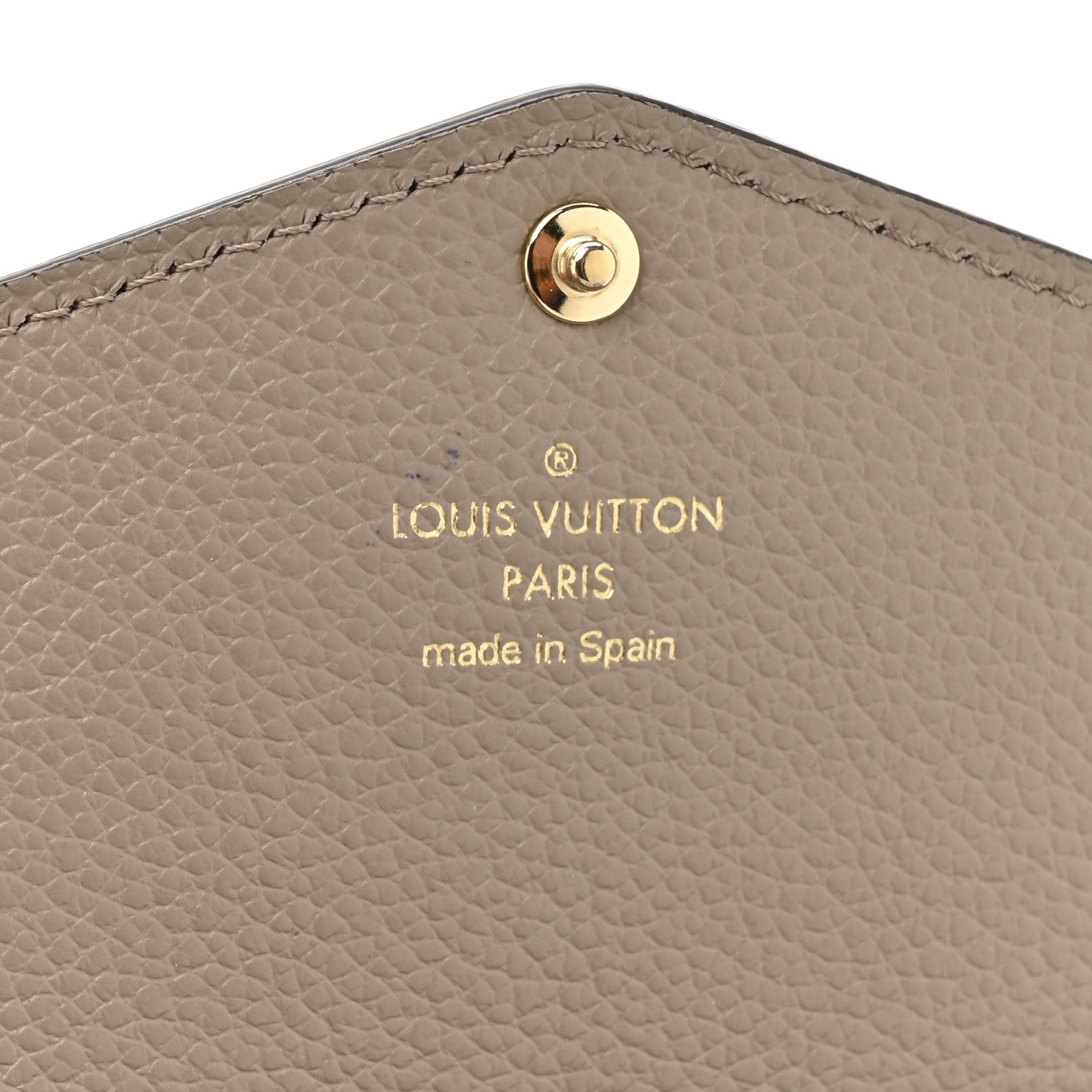 Louis Vuitton Empreinte Monogram Giant Sarah Wallet Tourterelle Creme 7 of 9