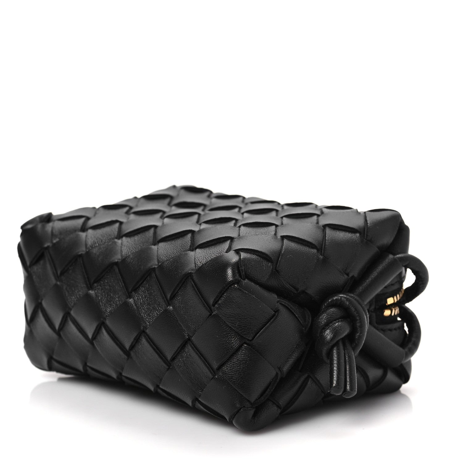Bottega Veneta Nappa Intrecciato Candy Loop Camera Bag Black 7 of 7