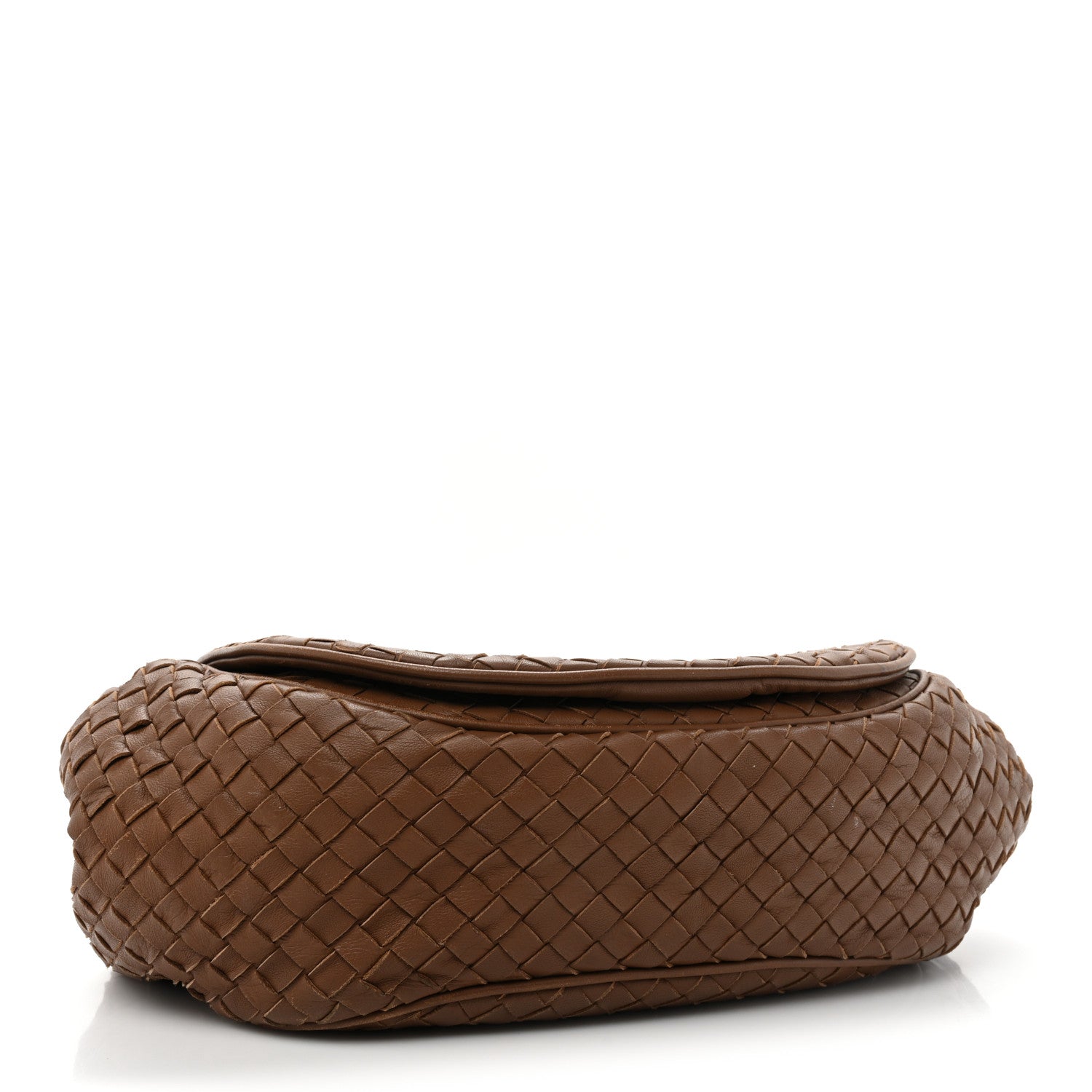 Bottega Veneta Nappa Intrecciato Small Messenger Flap Noce 4 of 18