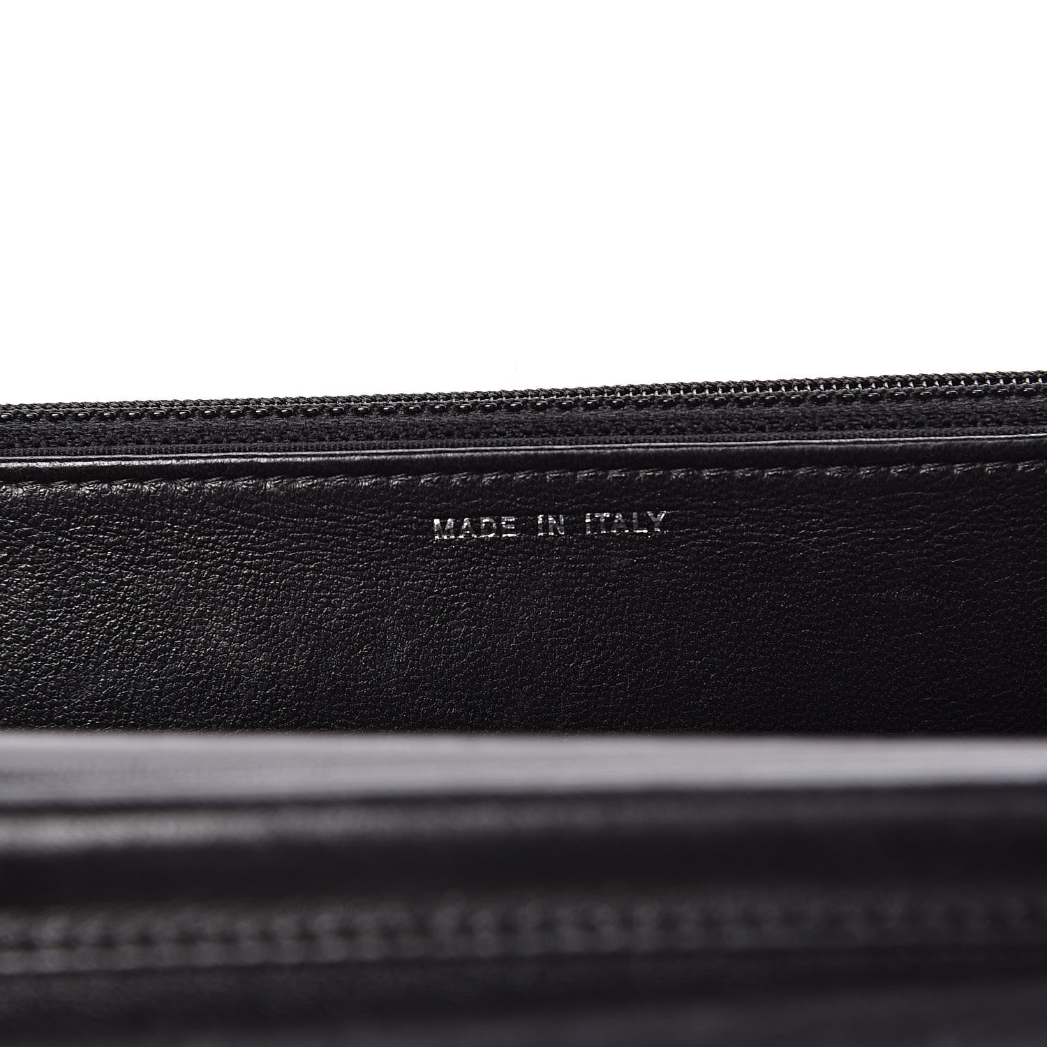 Chanel Lambskin Quilted Boy Wallet On Chain WOC Black 7 of 13