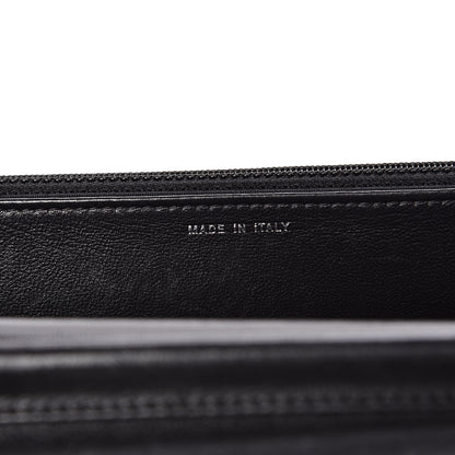 Chanel Lambskin Quilted Boy Wallet On Chain WOC Black 7 of 13