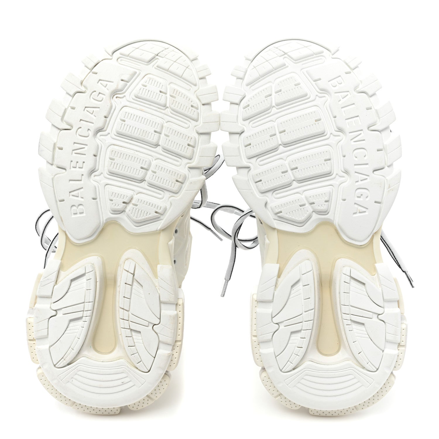 Balenciaga Mesh Nylon Womens Track Hike Sneakers 38 White 6 of 9
