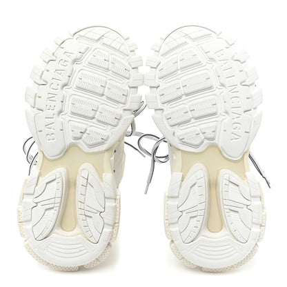 Balenciaga Mesh Nylon Womens Track Hike Sneakers 38 White 6 of 9