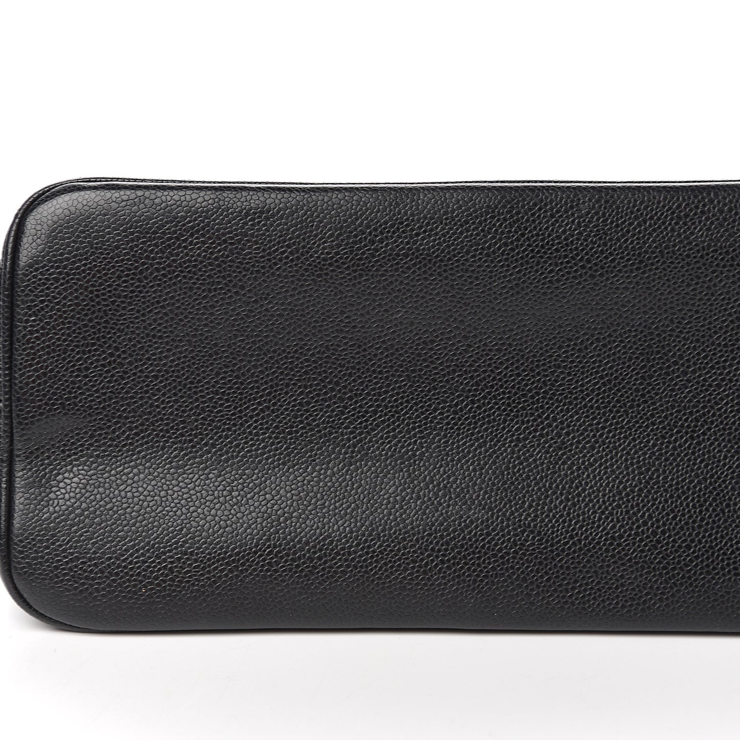 Caviar Quilted Medallion Tote Black