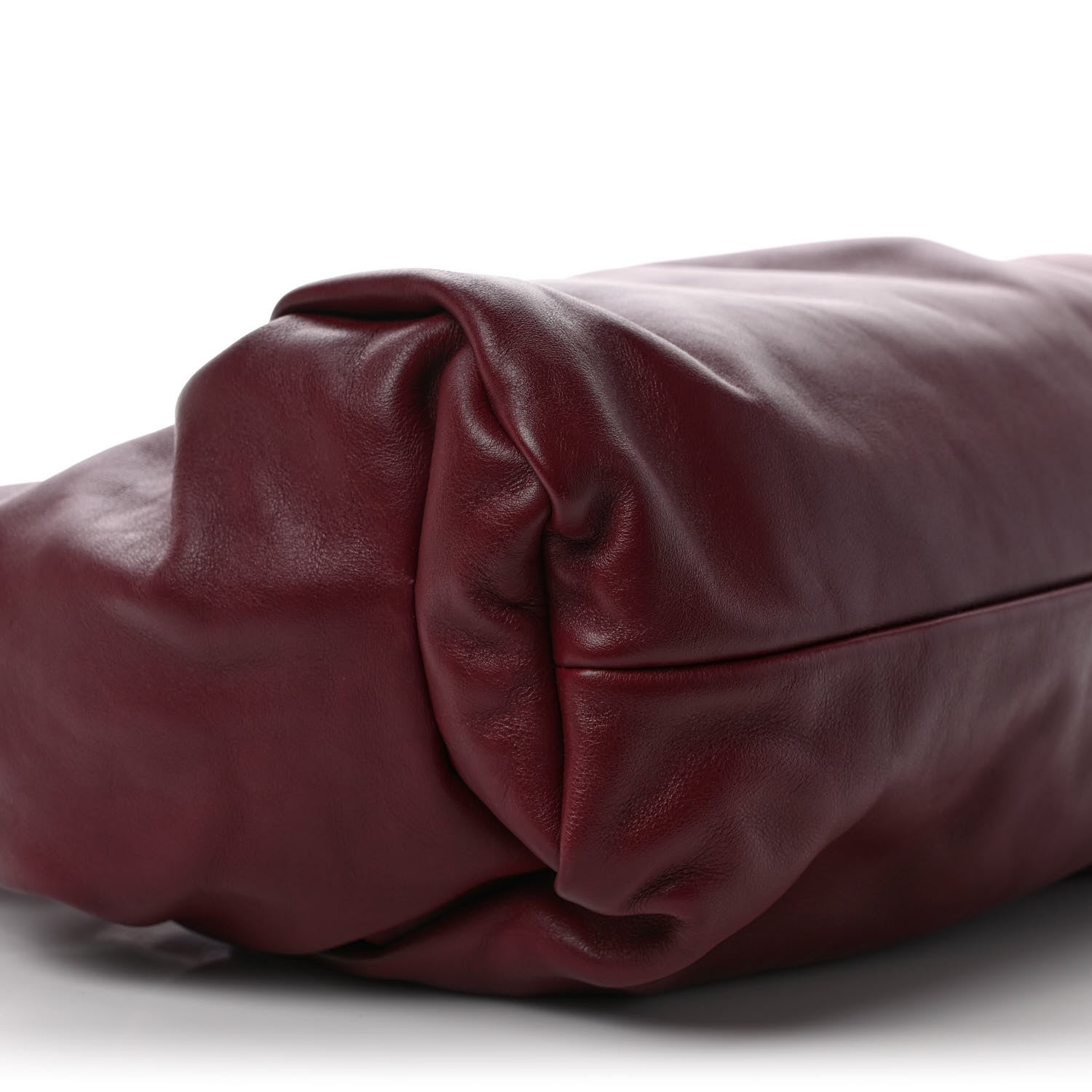 Bottega Veneta Smooth Butter Calfskin Small The Shoulder Pouch Dark Red 8 of 9
