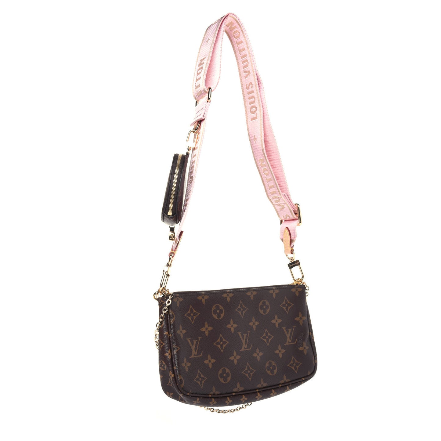 Monogram Multi Pochette Accessories Rose Clair