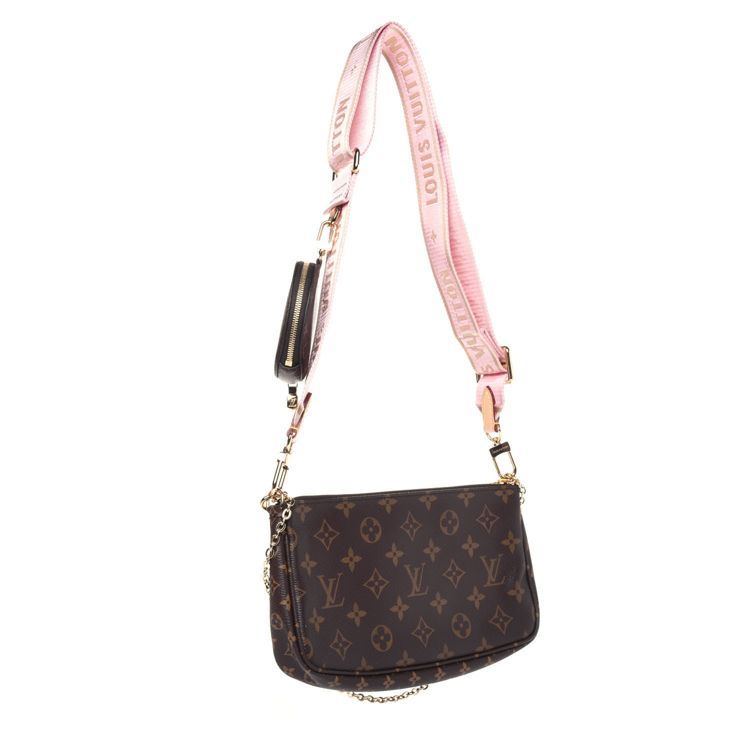 Louis Vuitton Monogram Multi Pochette Accessories Rose Clair 3 of 15