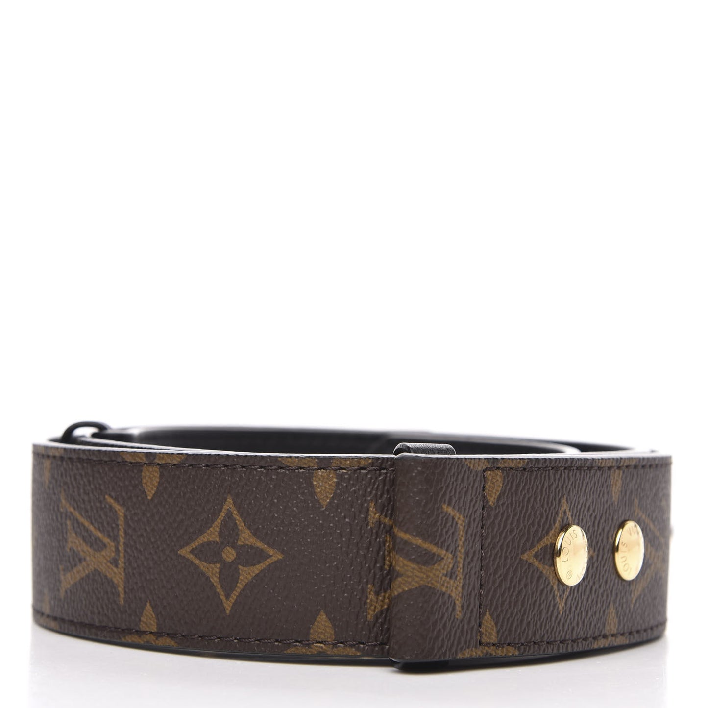 Monogram Adjustable Bandouliere Shoulder Strap Black