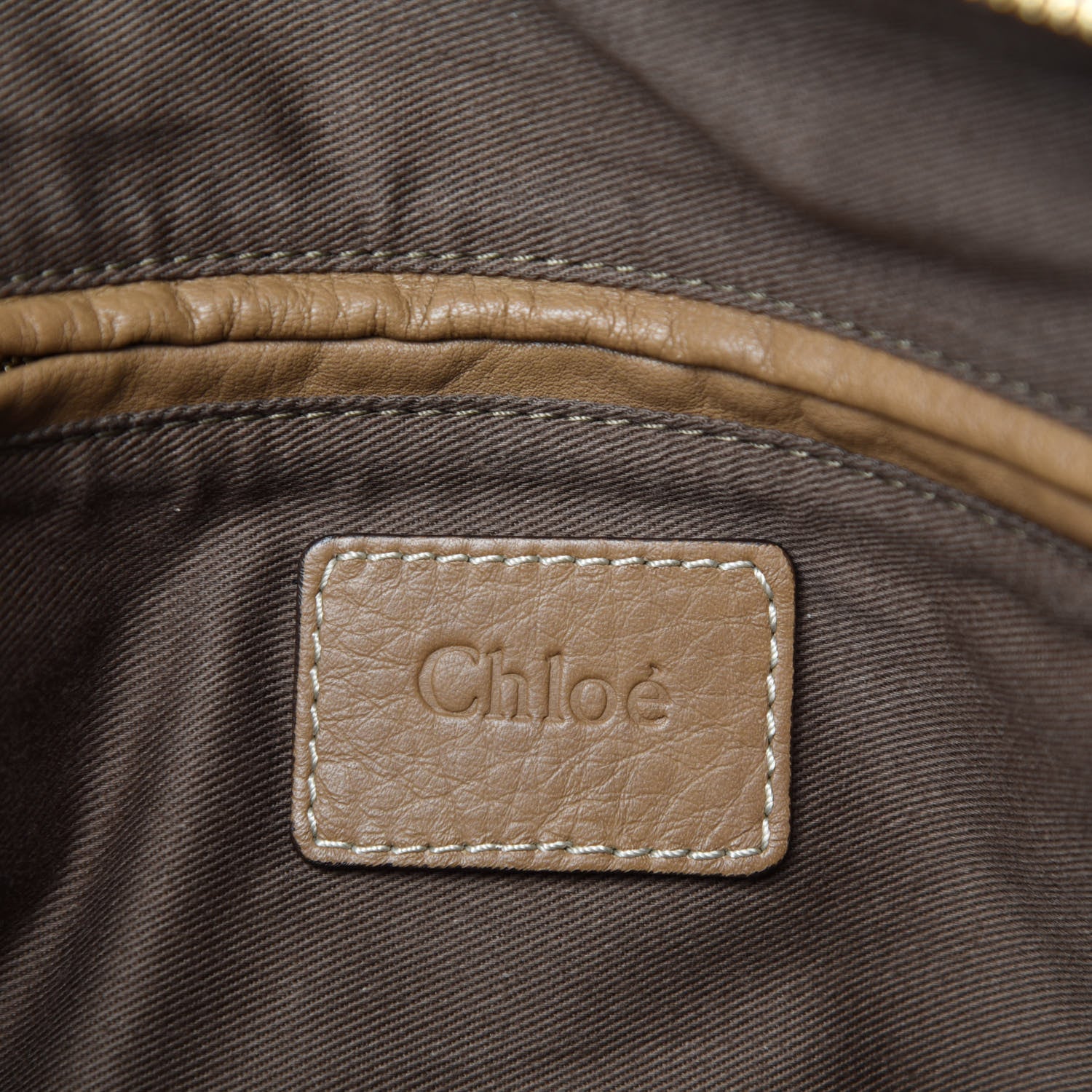Chloe Calfskin Large Marcie Satchel Nut 8 of 10