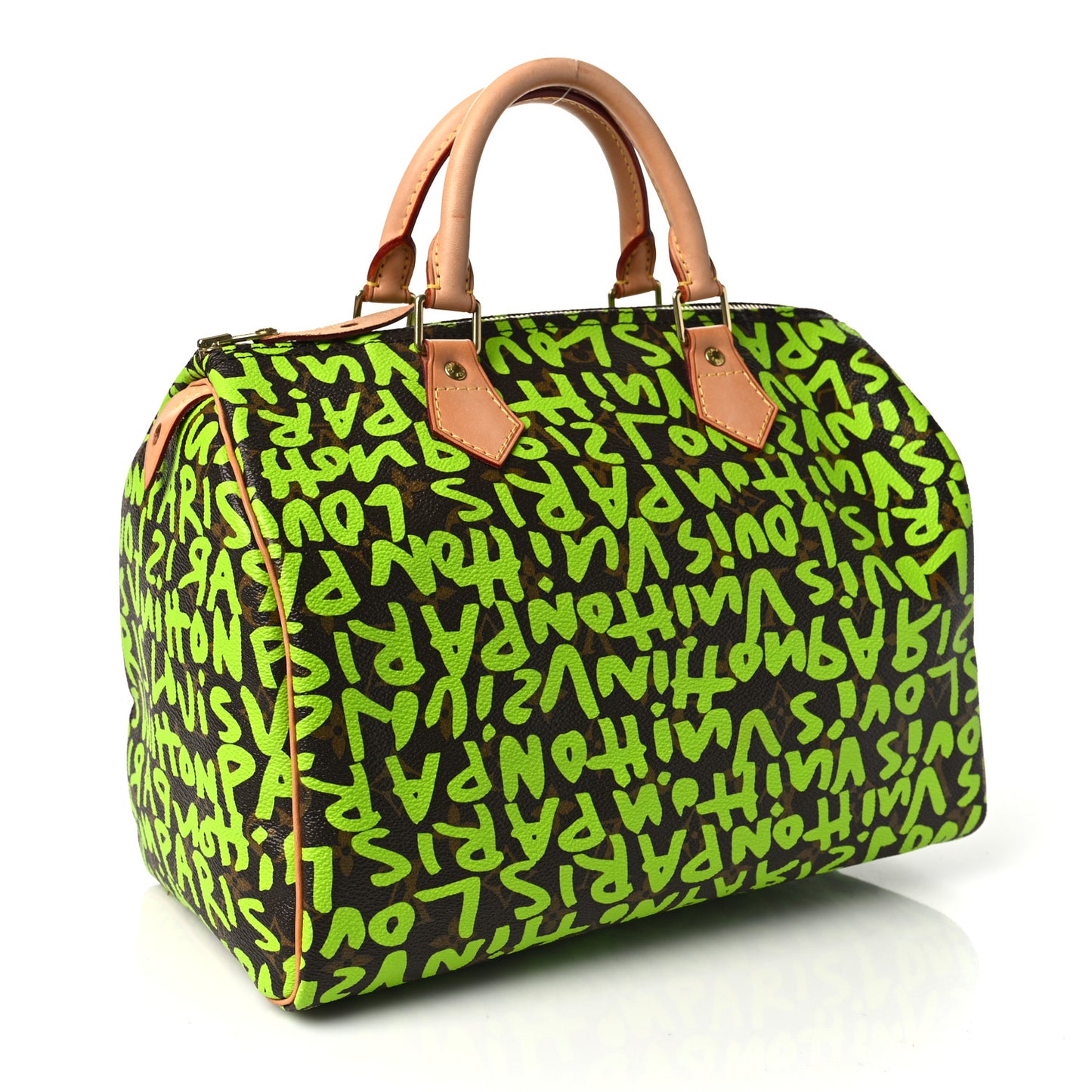 Monogram Graffiti Speedy 30 Green