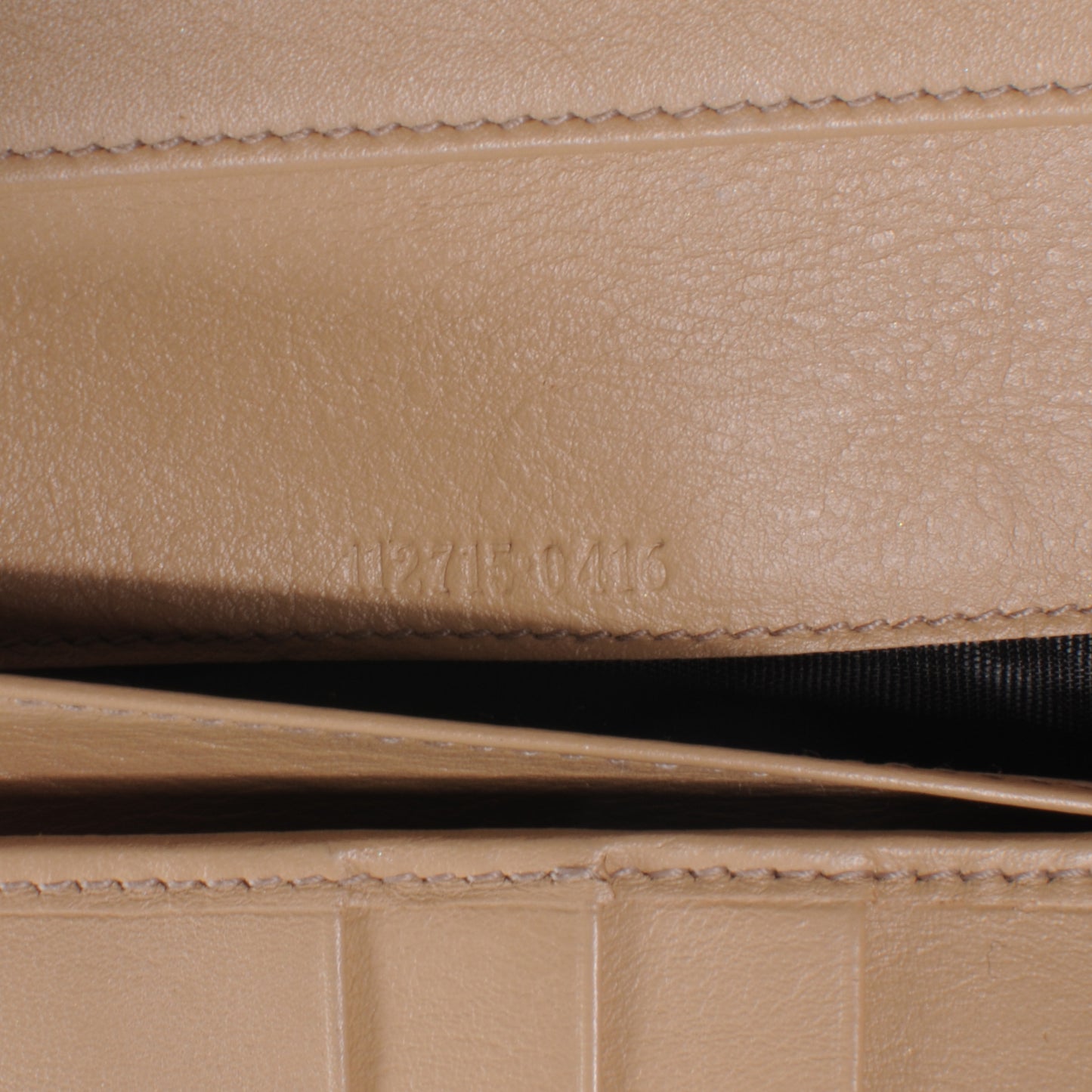 Monogram Metal Bar Continental Wallet