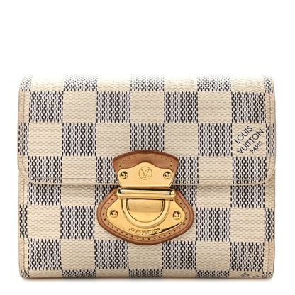 Louis Vuitton LOUIS VUITTON Damier Azur Joey Wallet 1 of 11