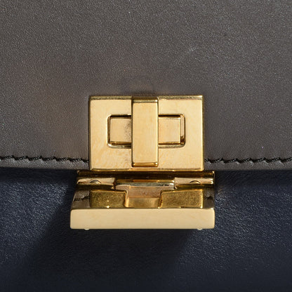 Celine Smooth Calfskin Medium Tri-Color Trapeze Anthracite 9 of 9