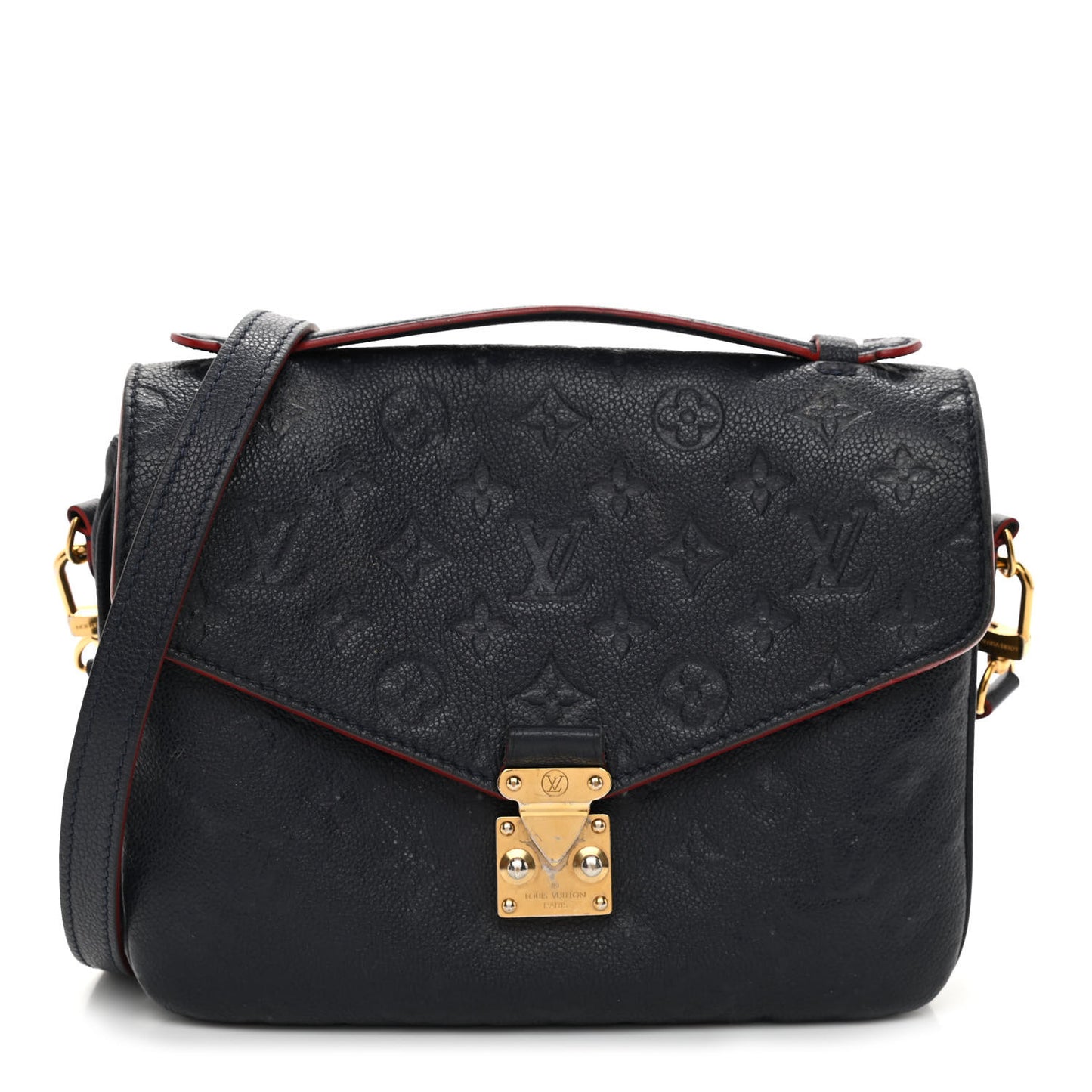 Empreinte Pochette Metis Marine Rouge