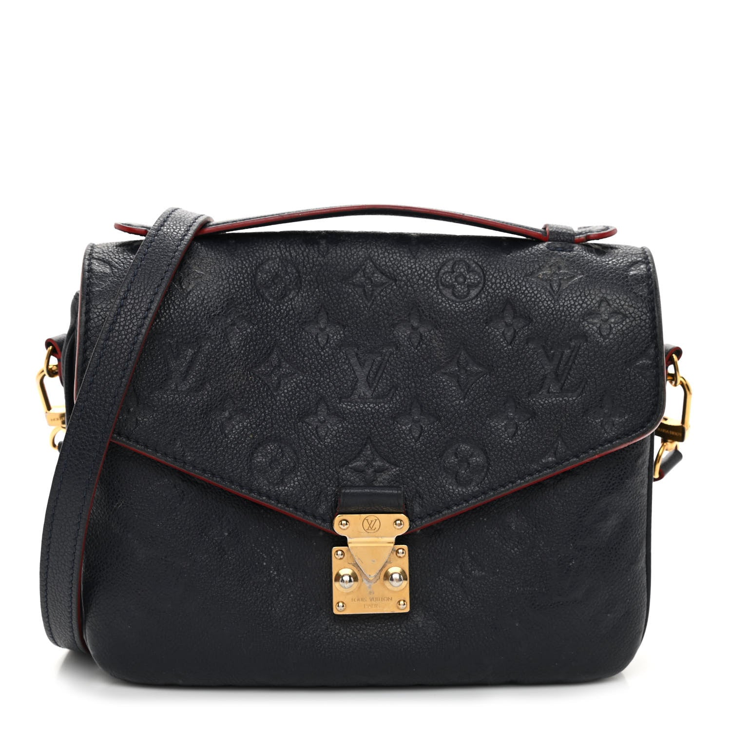 Louis Vuitton Empreinte Pochette Metis Marine Rouge 1 of 17