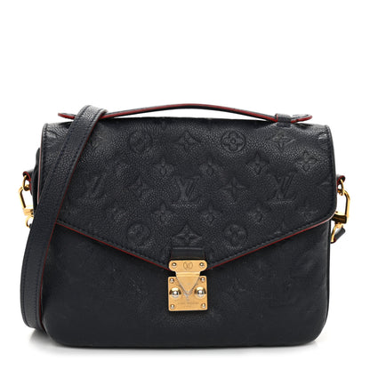 Louis Vuitton Empreinte Pochette Metis Marine Rouge 1 of 17