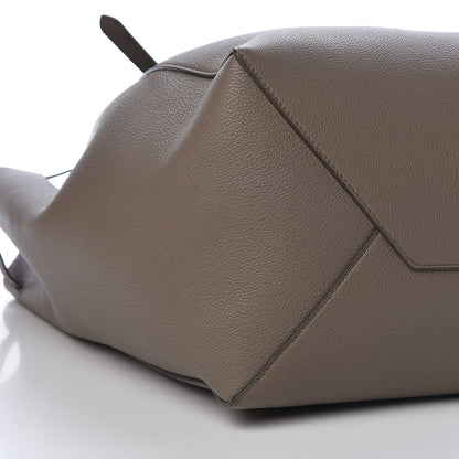 Celine Soft Grained Calfskin Medium Belt Cabas Phantom Taupe 9 of 10