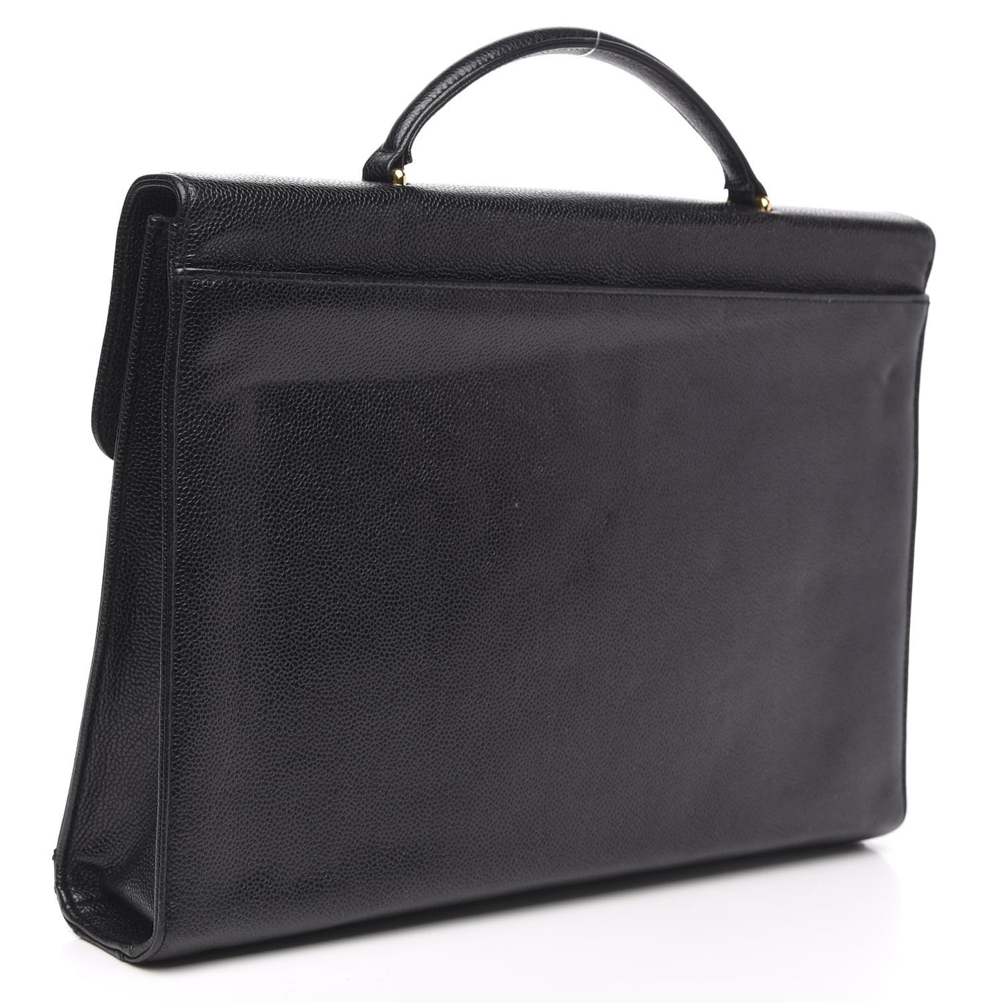 Caviar Briefcase Laptop Bag Black