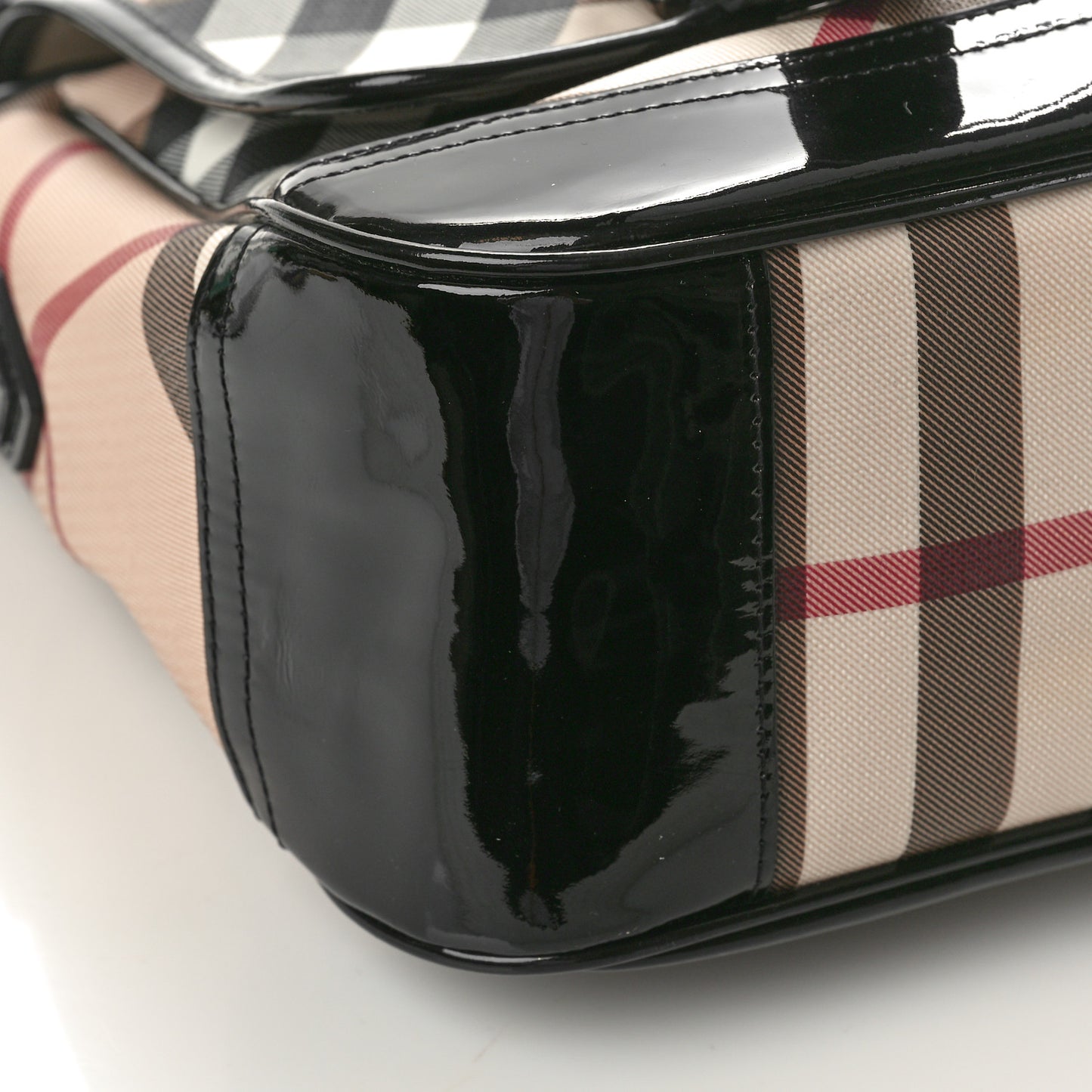 Nova Check Messenger Bag Black