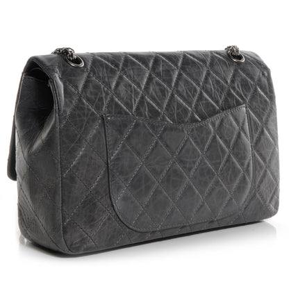 Chanel Aged Calfskin 50th Anniversary 2.55 Reissue 227 Flap Grey 4 of 10