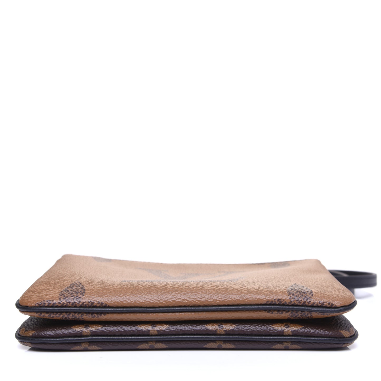 Reverse Monogram Giant Double Zip Pochette