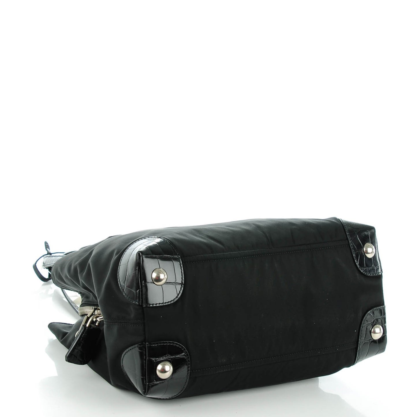Tessuto Nylon Tote Nero Black