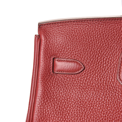 Hermes Togo Birkin 35 Rouge Garance 31 of 32