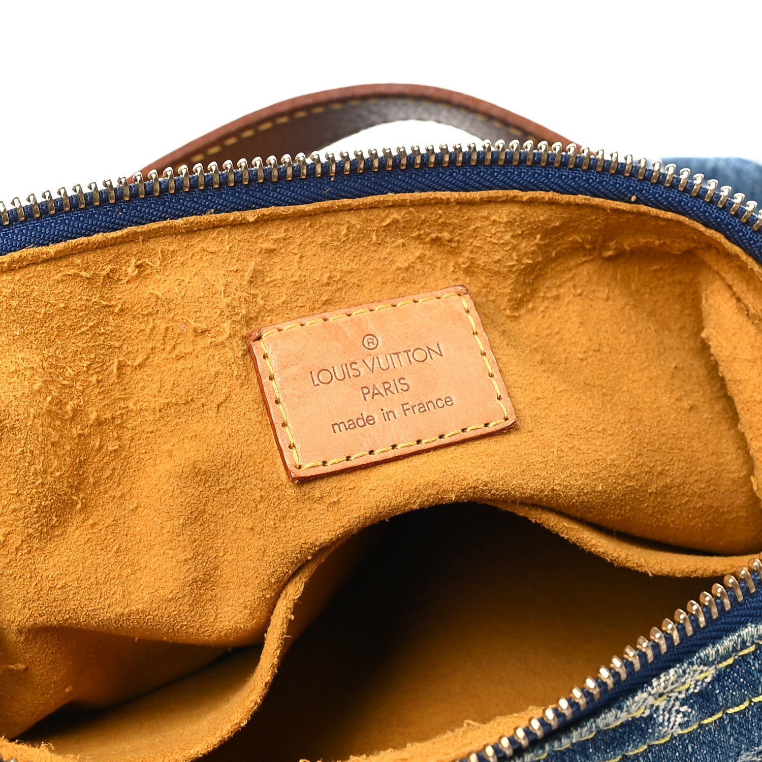 Louis Vuitton Monogram Denim Baggy PM Blue 6 of 8
