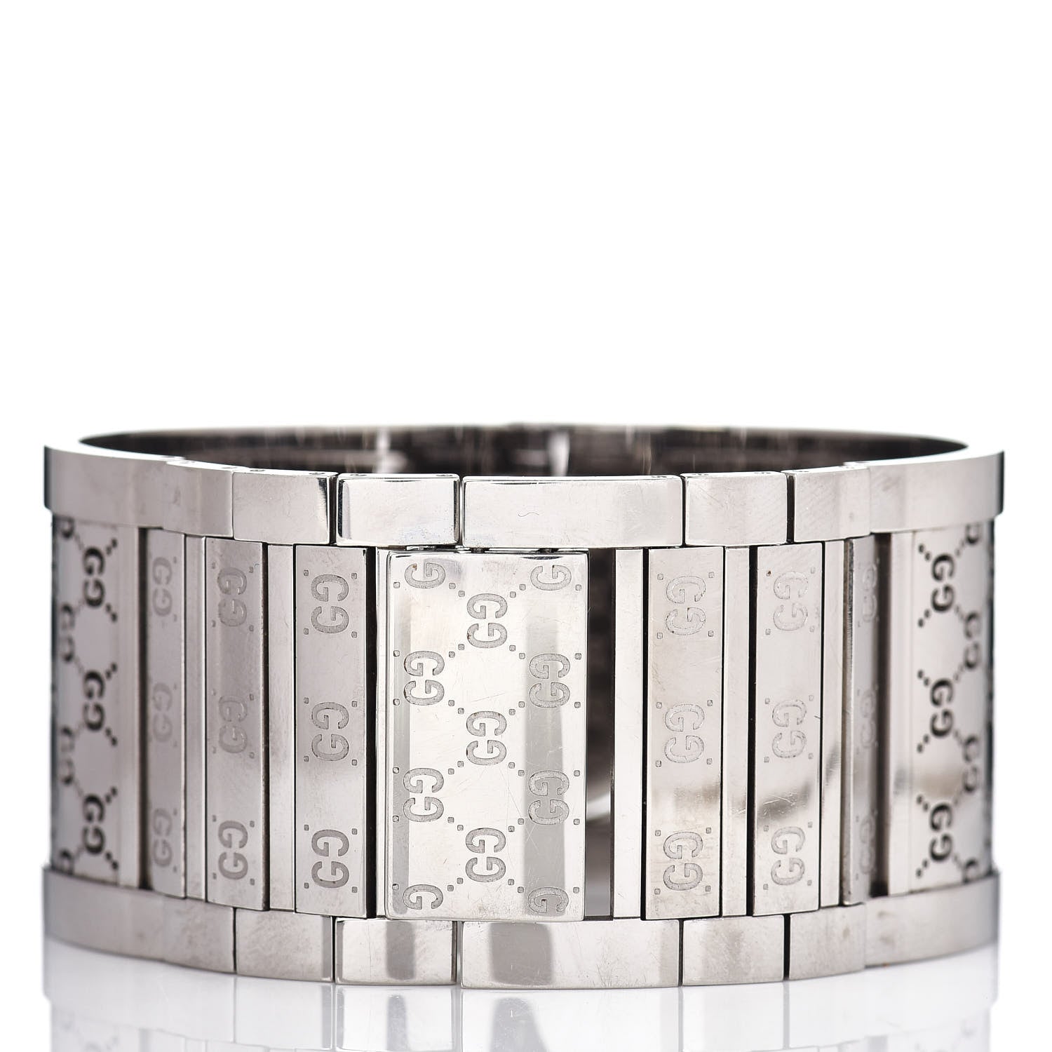 Gucci Stainless Steel 33mm Twirl Quartz Watch Brown 4 of 5