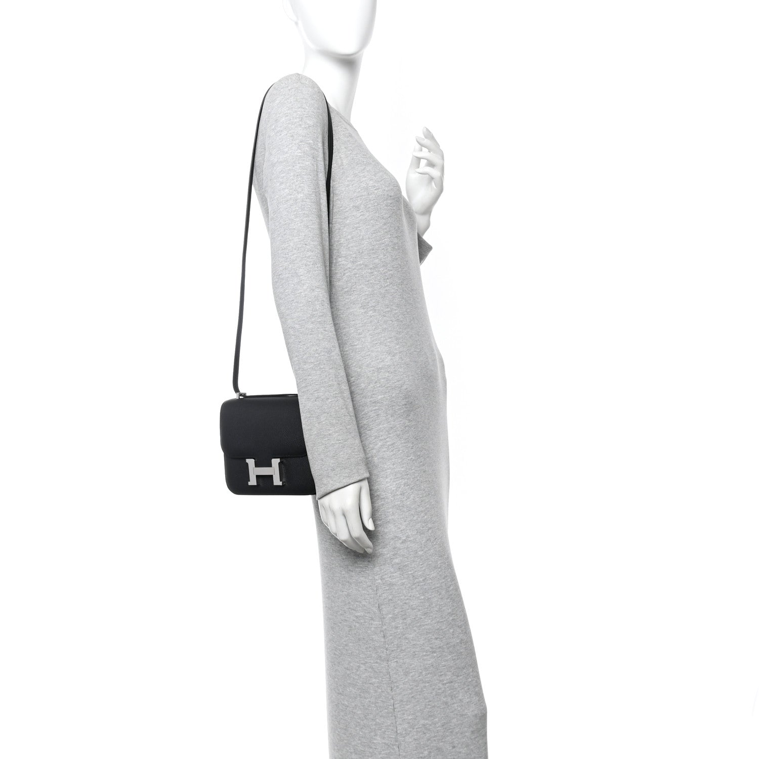 Hermes Epsom Constance 18 Black 2 of 11