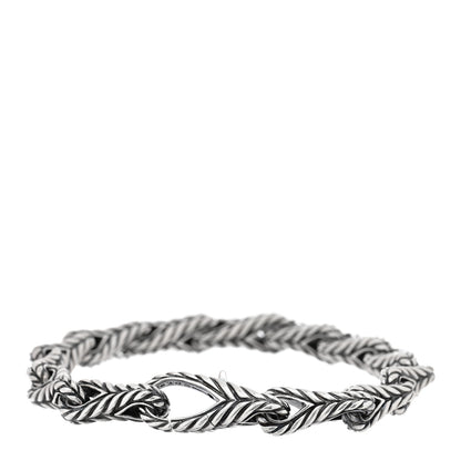David Yurman Sterling Silver 9mm Mens Link Bracelet 2 of 3