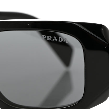 Prada Acetate Symbole Sunglasses SPR 17W Black 7 of 7