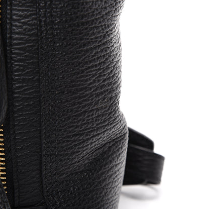3.1 Phillip Lim 3.1 Textured Calfskin Medium Pashli Satchel Black 10 of 10