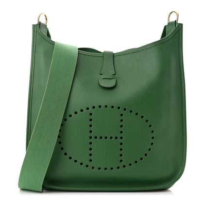 Hermes Courchevel Evelyne GM Vert Bengale 1 of 12
