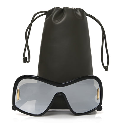 Loewe Acetate Mirror Mask Sunglasses LW40131I Black Smoke 7 of 7