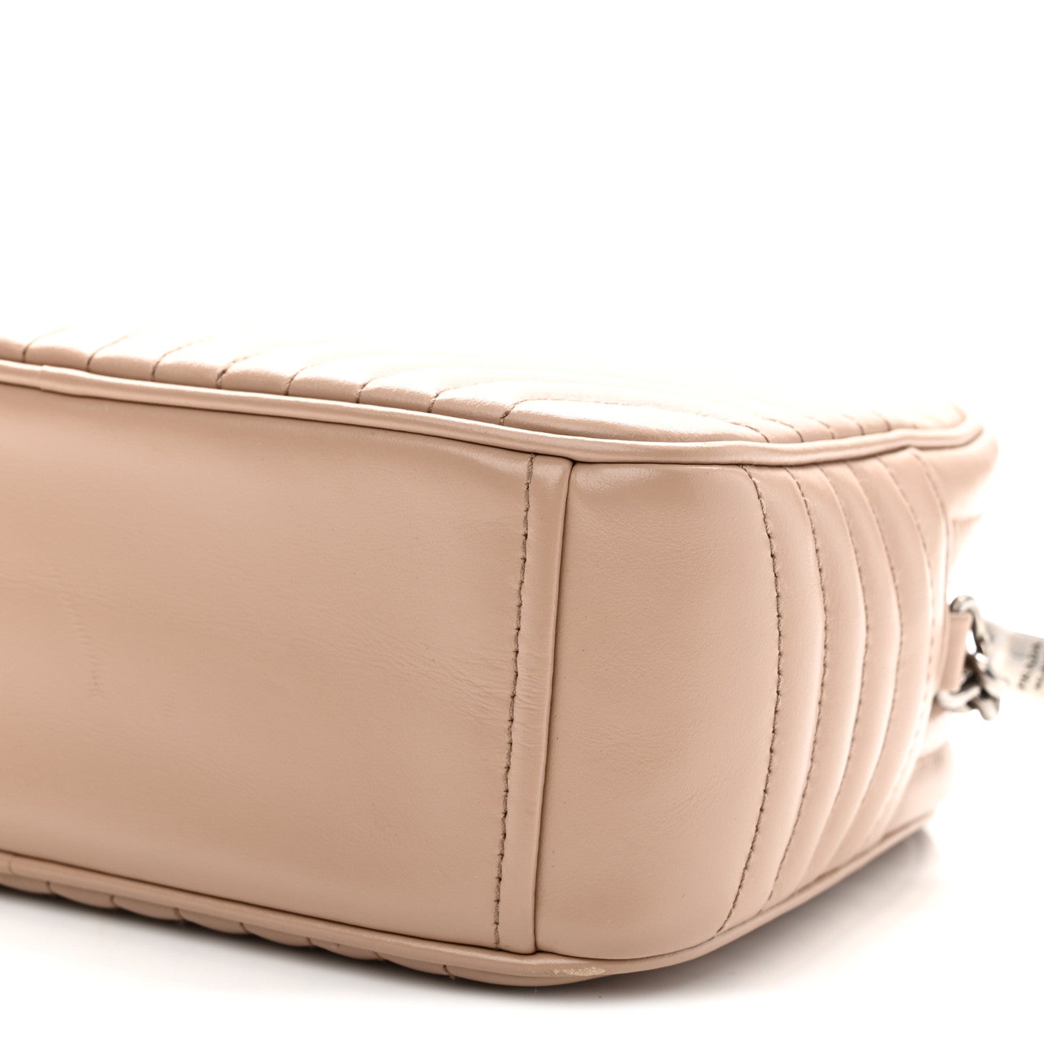 Prada Soft Calfskin Diagramme Camera Bag Cipria 10 of 11