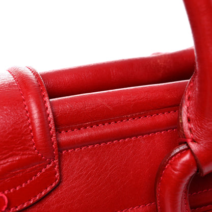 Burberry Calfskin Quilted Large Manor Tote Red 31 of 31
