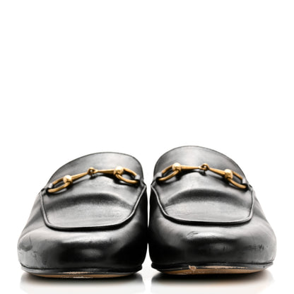 Gucci Calfskin Womens Princetown Slippers 38 Black 3 of 12