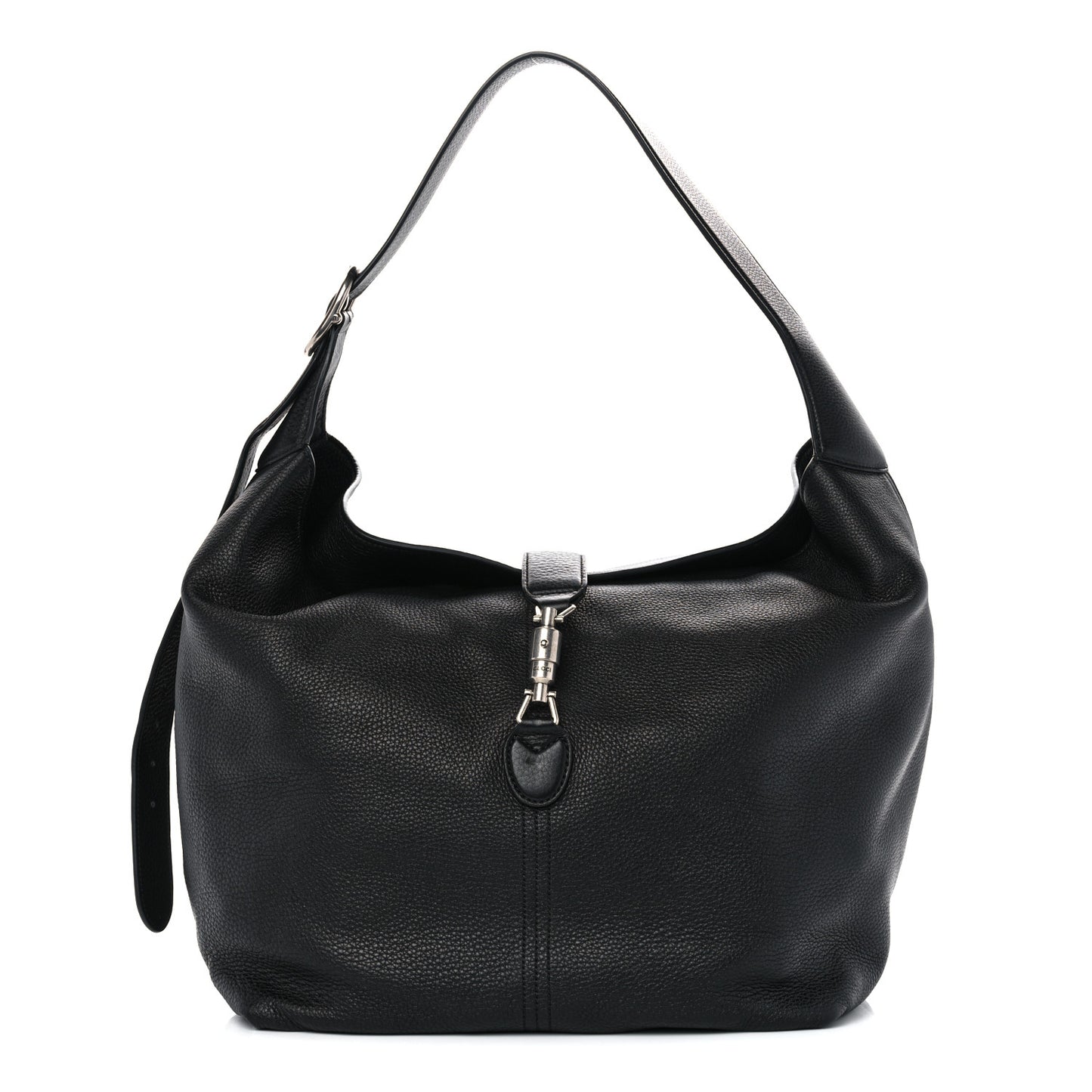 Amour Grane Calfskin Medium Jackie 1961 Crossbody Bag Black