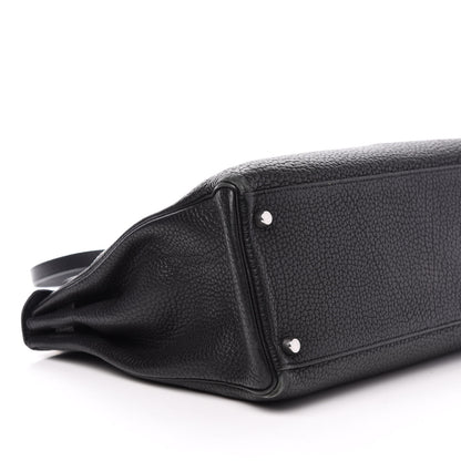 Hermes Fjord Kelly Retourne 35 Black 8 of 19