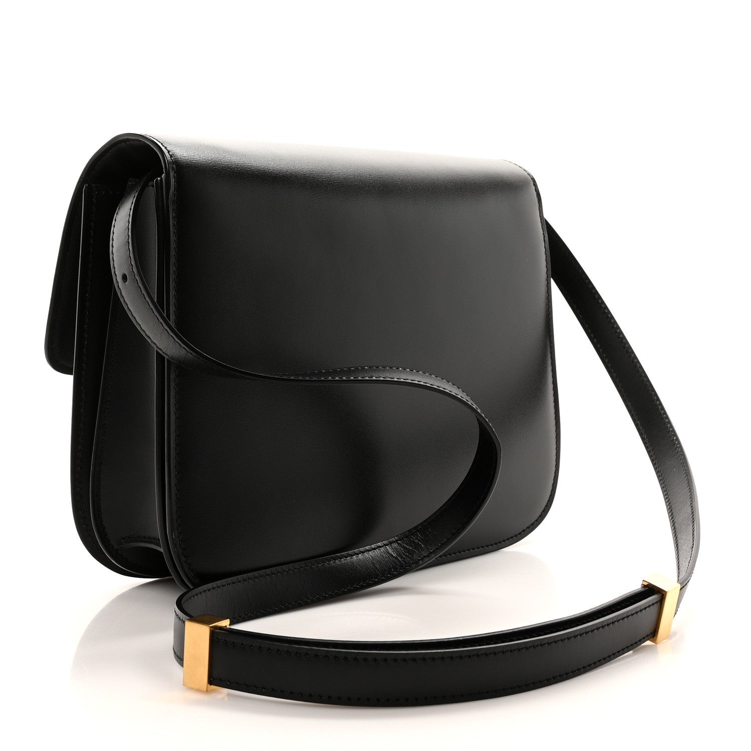 Celine Box Calfskin Medium Classic Box Flap Bag Black 3 of 11