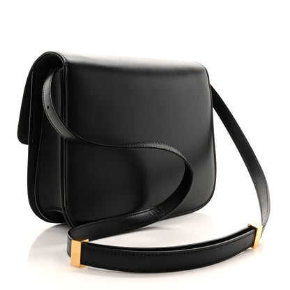 Celine Box Calfskin Medium Classic Box Flap Bag Black 3 of 11