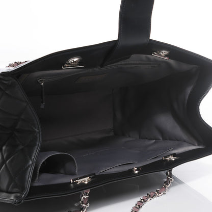 Chanel Vinyl Lipstick Tote Black 5 of 8