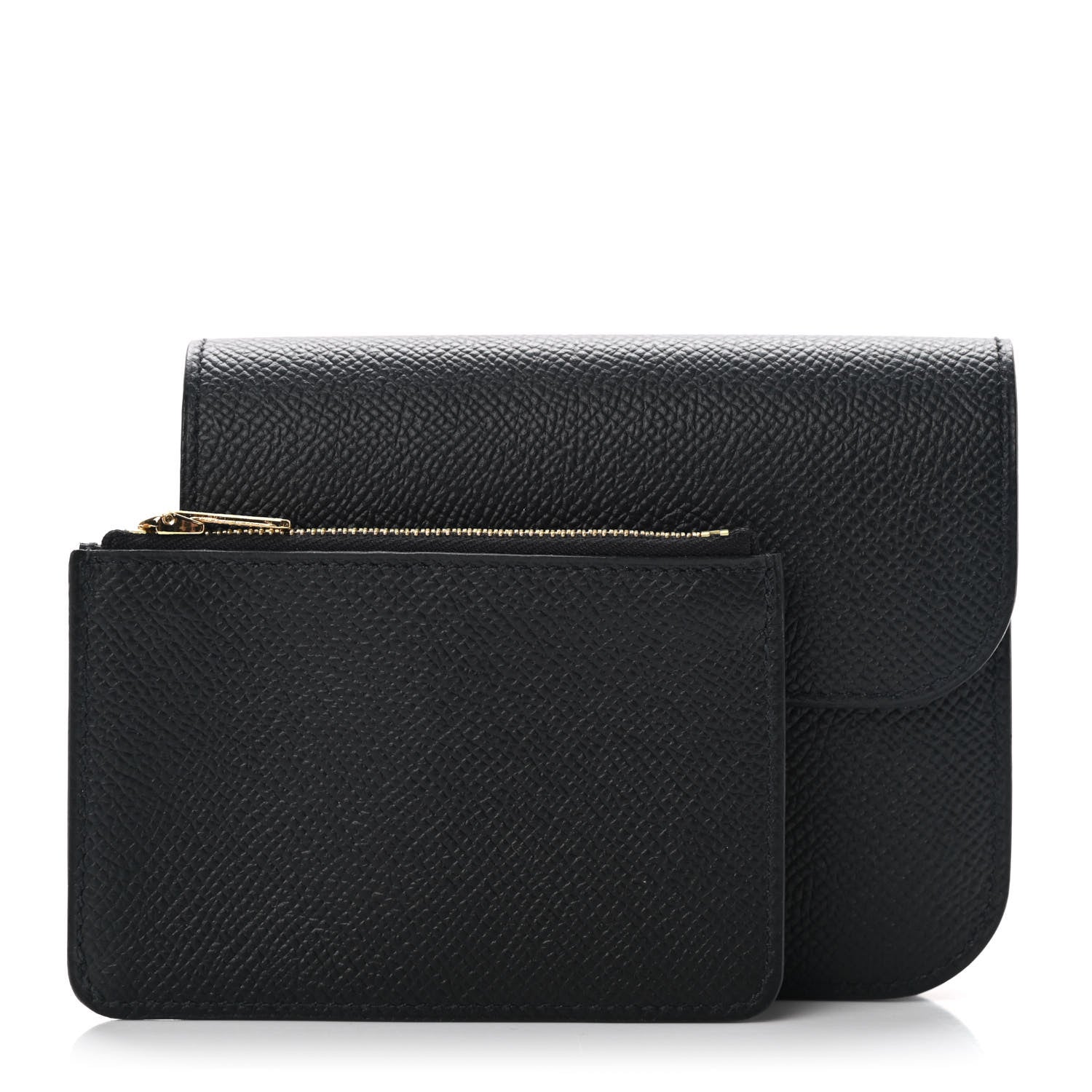 Hermes Epsom Constance Slim Wallet Black 3 of 11