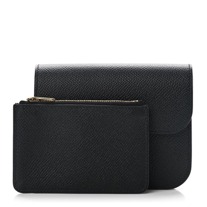 Hermes Epsom Constance Slim Wallet Black 3 of 11