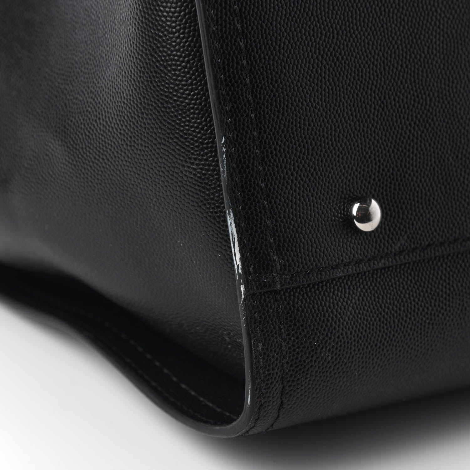 Chanel Caviar Medium Studded Deauville Tote Black 10 of 13
