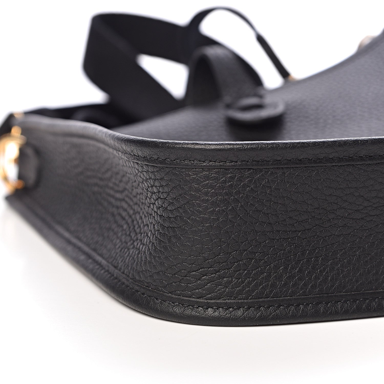 Hermes Taurillon Clemence Evelyne TPM Black 8 of 11