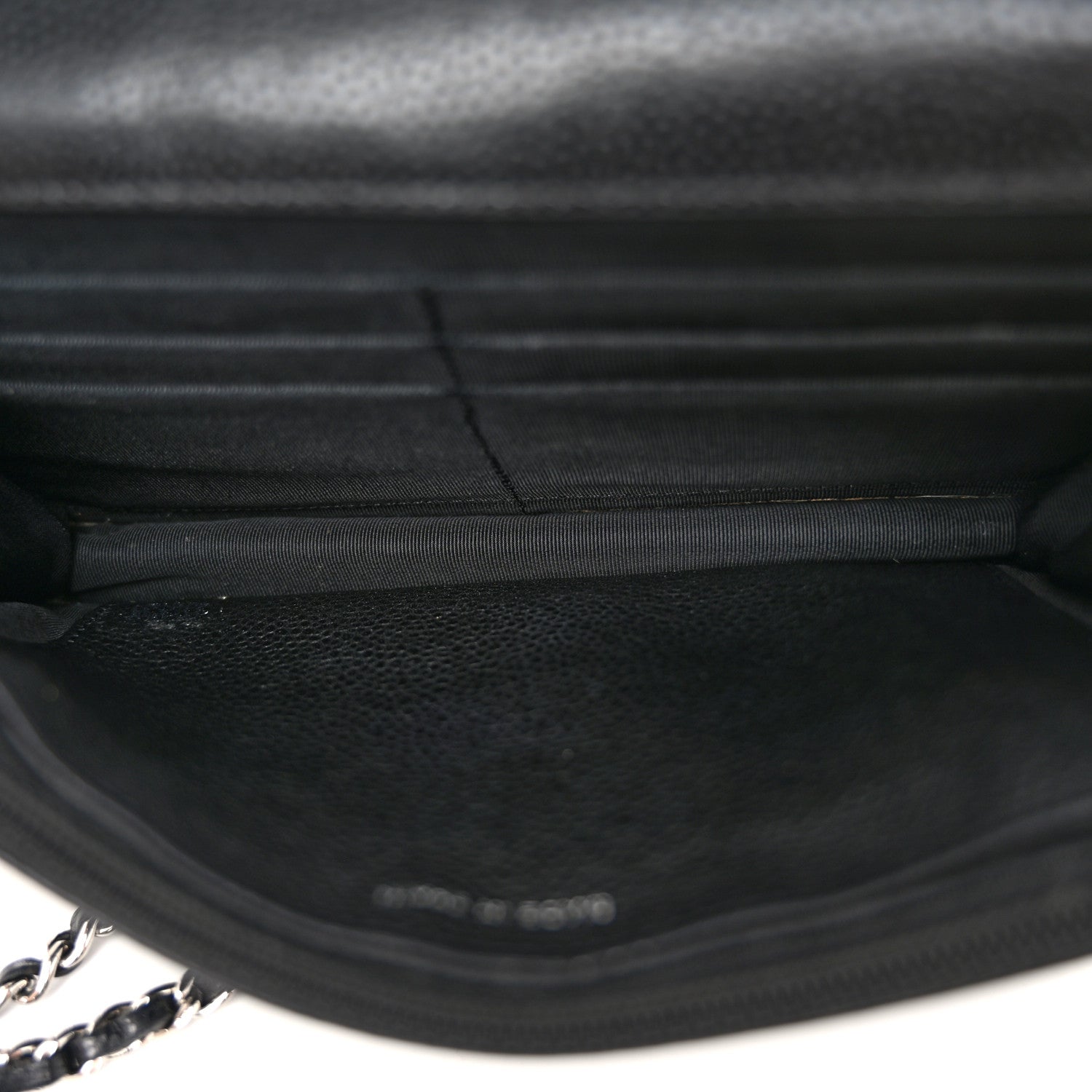 Chanel Caviar Quilted Wallet on Chain WOC Black 5 of 11