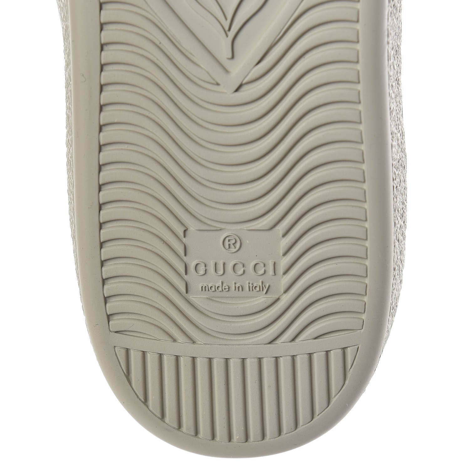 Gucci Calfskin Ayers Web Flames Embroidered Mens Ace Sneakers 10 Off White 7 of 8