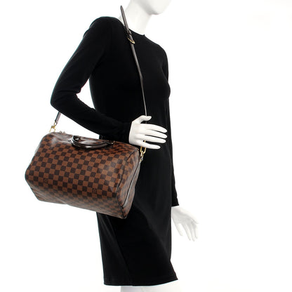 Louis Vuitton Damier Ebene Speedy Bandouliere 30 2 of 16